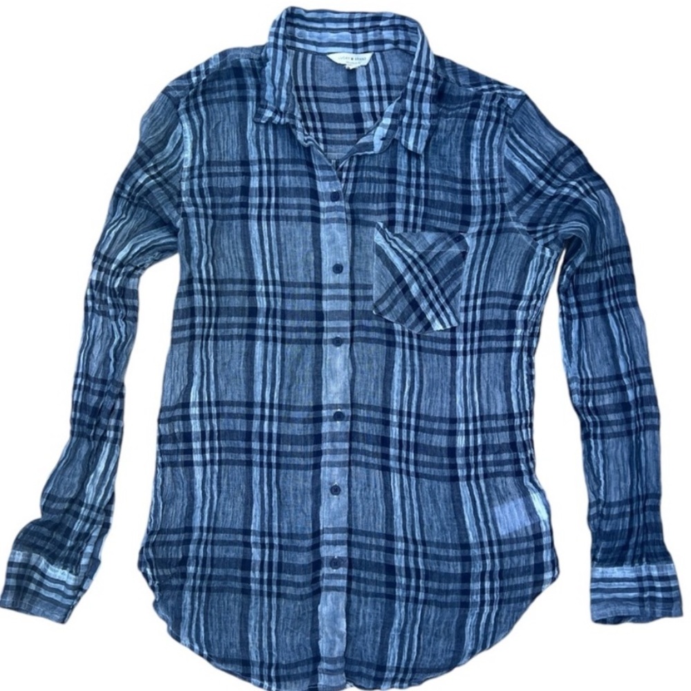 Lucky button down 100% cotton